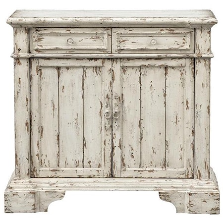 Farmhouse 2-Door 2-Drawer Cabinet