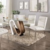Furniture of America Cilegon 5-Piece Dining Table Set