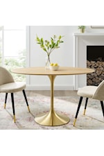 Modway Lippa 24" Square Dining Table