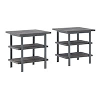 Casual End Table (Set of 2)