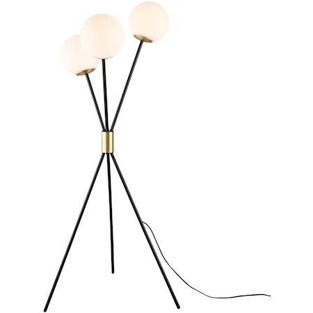 3-Light Floor Lamp