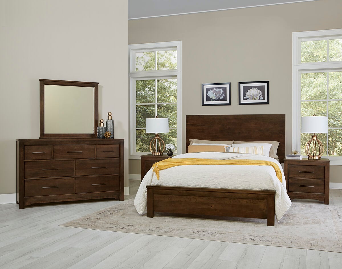 Artisan & Post Crafted Cherry California King Plank Bed
