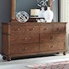 Aspenhome Oxford 6-Drawer Dresser