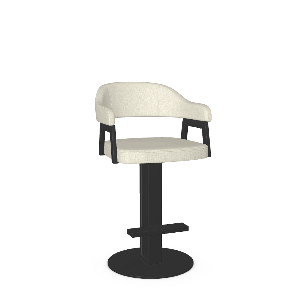 Upholstered Counter Height Swivel Stool