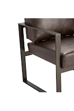 Crestview Collection Rutledge Industrial Accent Chair