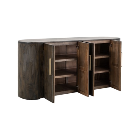 4-Door Storage Console