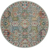 Nourison Ankara Global 6' Round  Rug