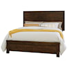 Vaughan Bassett Crafted Cherry - Dark Ben's King Plank Bed