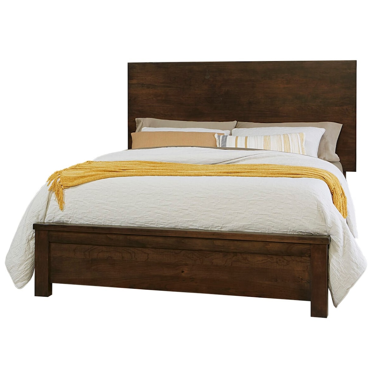 Vaughan Bassett Crafted Cherry - Dark Ben's California King Bed