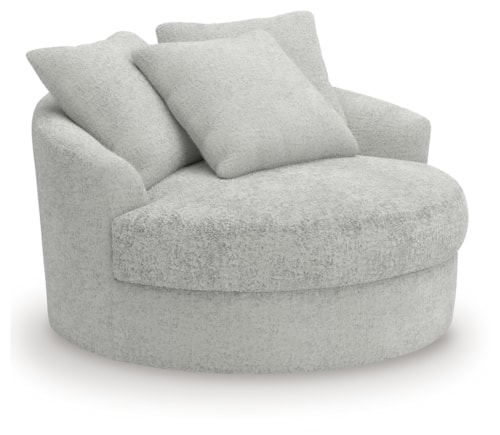 Oversized Swivel Accent Chair