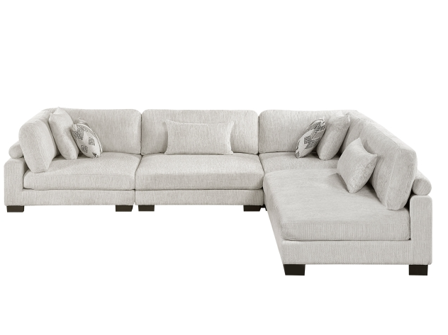 4-Piece Modular Sectional Sofa