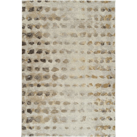 3'3" x 5'3" Putty Rectangle Rug