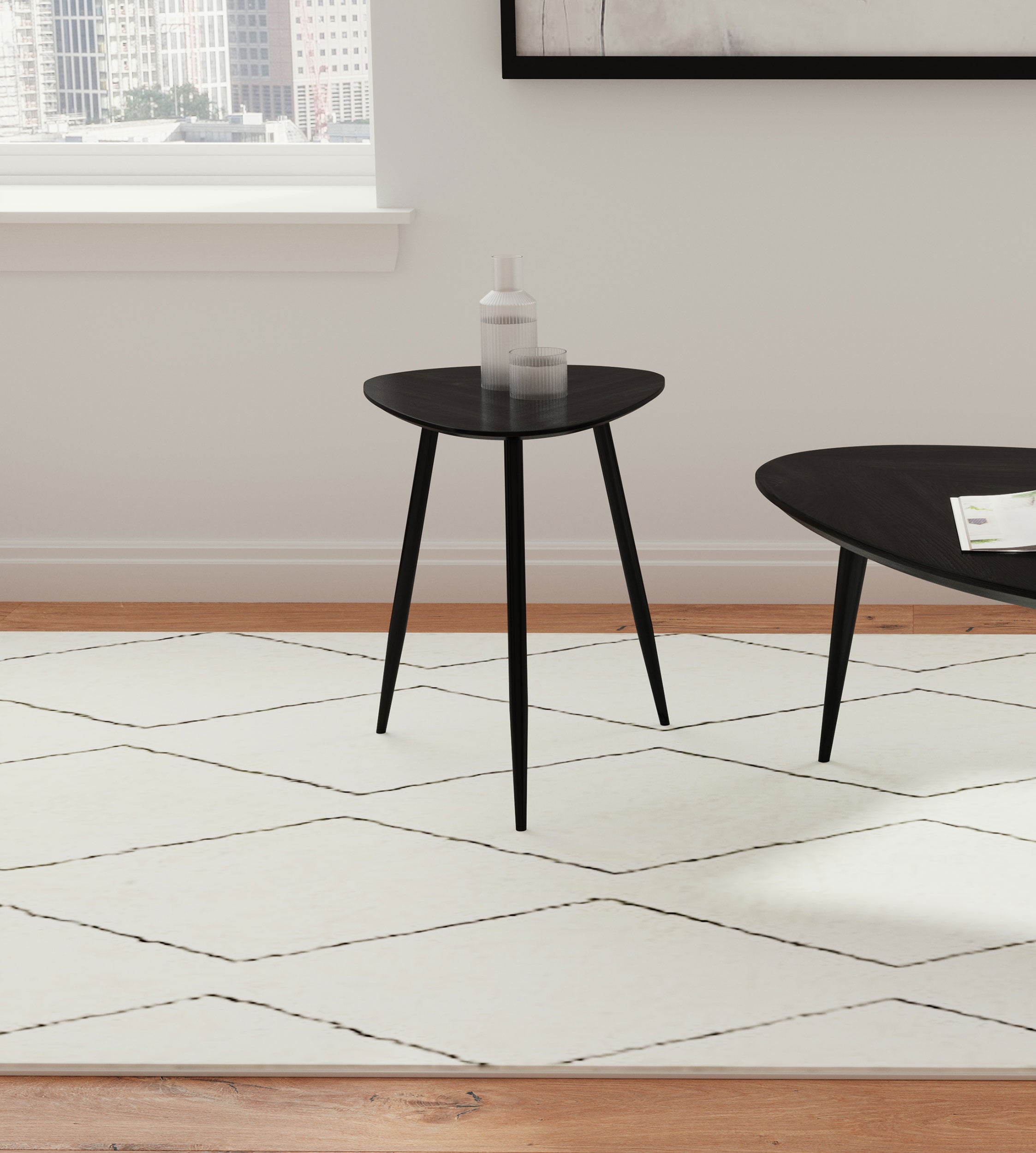 Odessa Triangular End Table