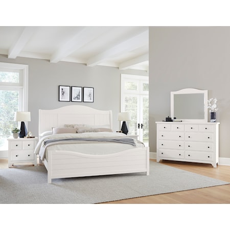 4-Piece Queen Sleigh Bedroom Set