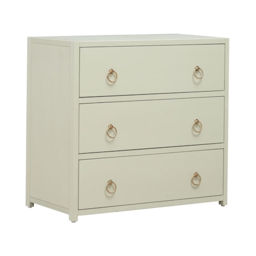 Contemporary 3-Drawer Accent Cabinet