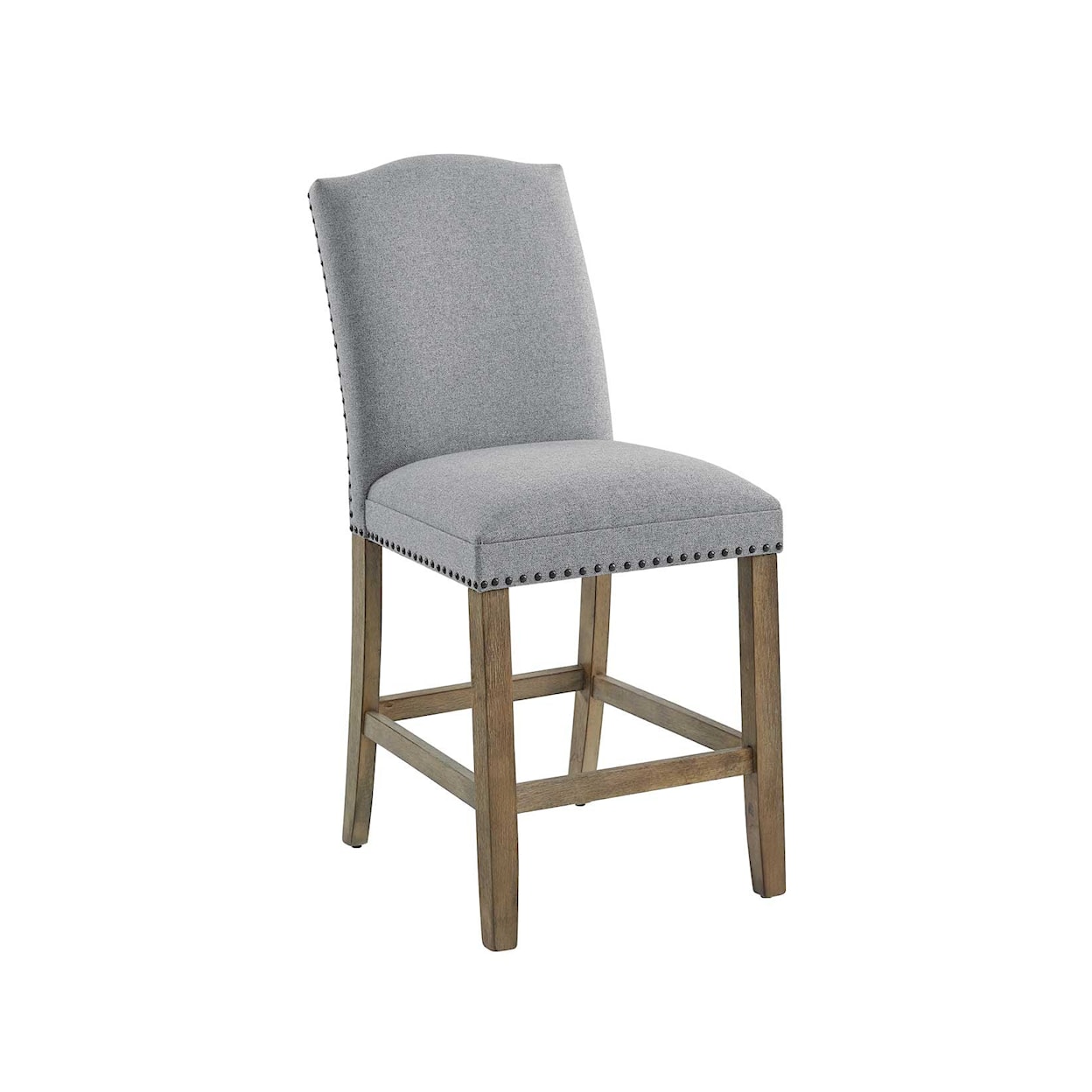 Steve Silver Grayson Counter Stool with Black Nailhead Trim