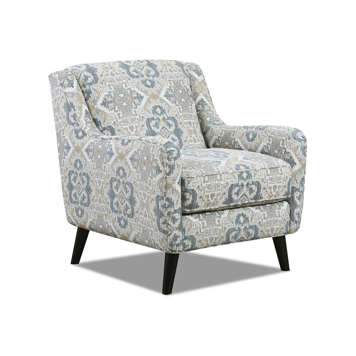 Fusion Furniture 1170 PLUMLEY BISQUE Accent Chair