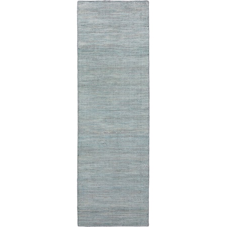 2'3" x 7'6" Pewter Runner Rug