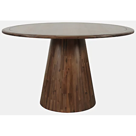 Round Dining Pedestal Table