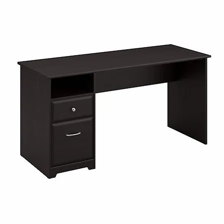 60W Single Pedestal Desk