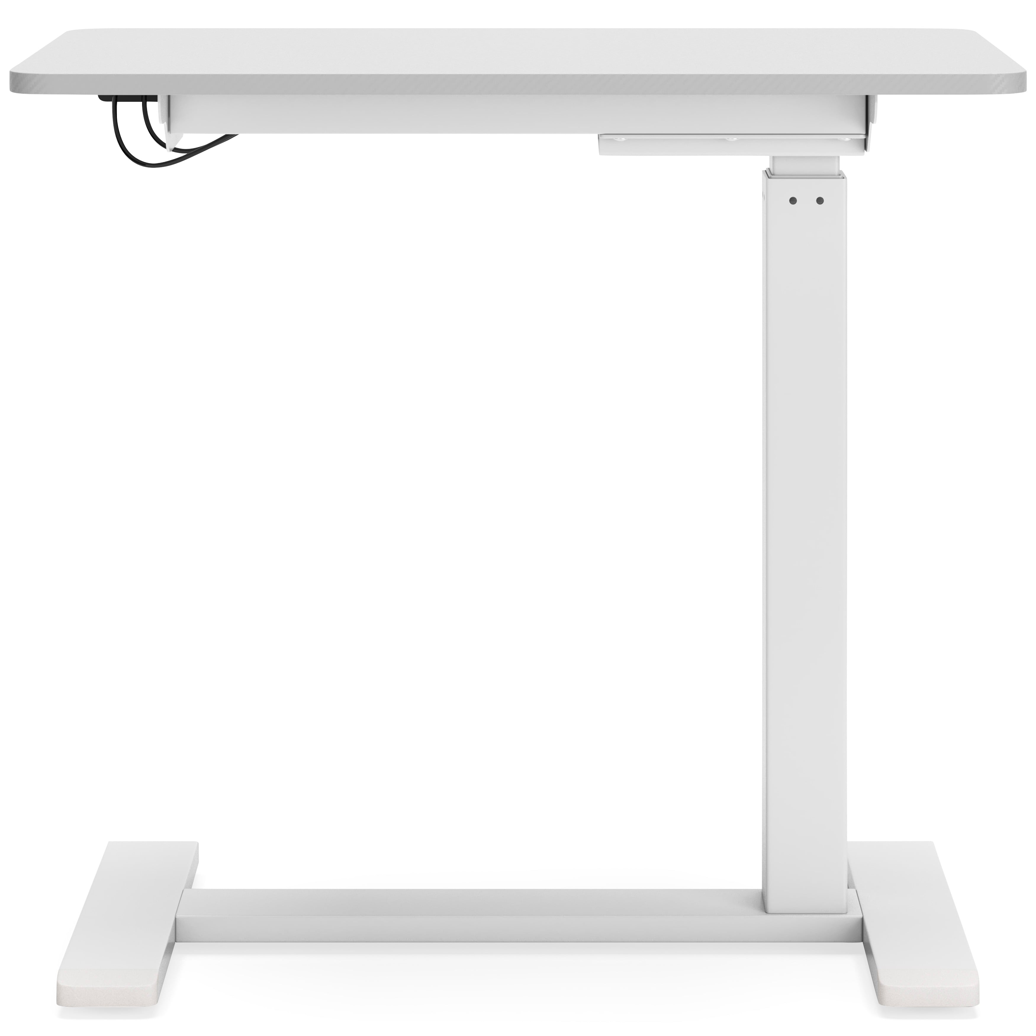 Signature Design by Ashley Lynxtyn H400212 White Adjustable Height
