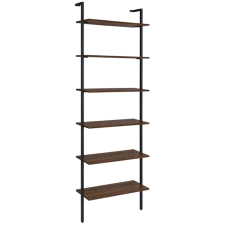 Owens 31-inch 6-shelf Wall Bookshelf