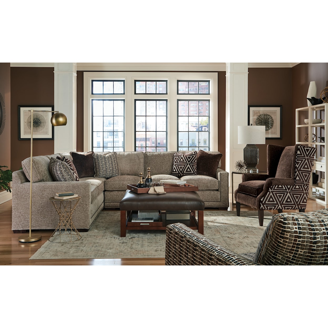 Craftmaster 723250 Sectional Sofas