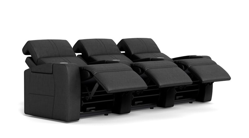 Palliser Flicks Flicks 3-Seat Straight Theater Seating