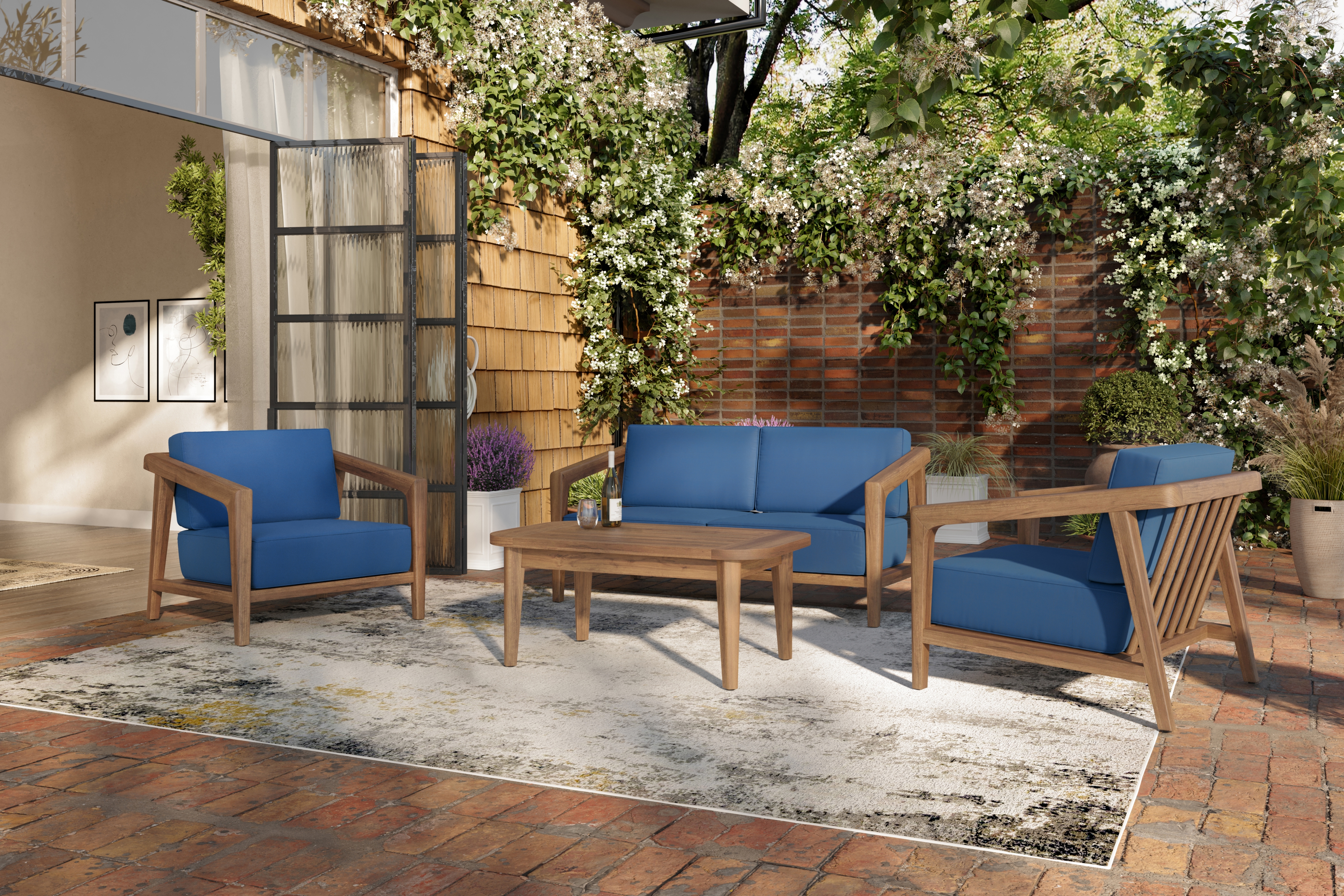 4-Piece Outdoor Seating Group