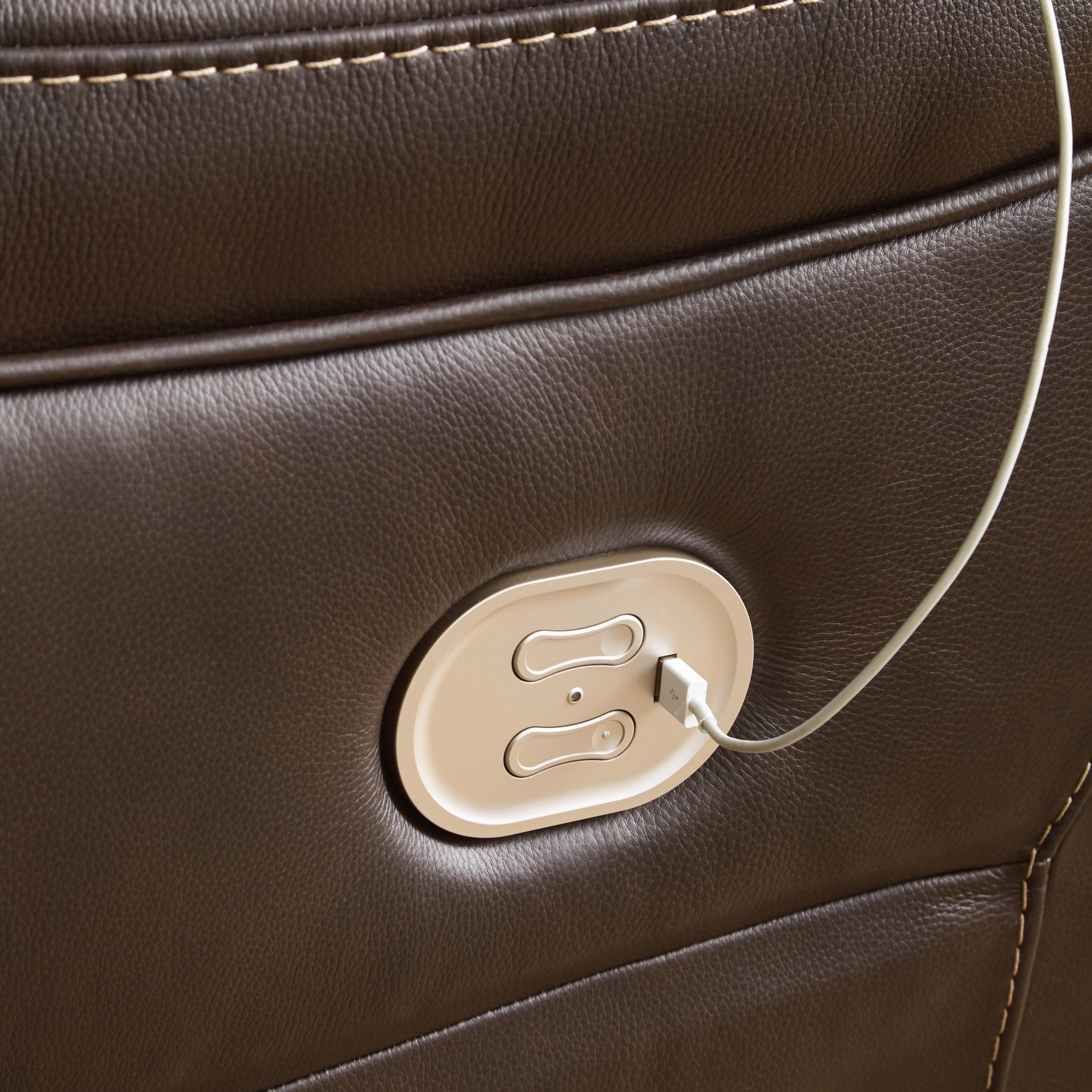 Signature Design by Ashley Dunleith Power Reclining Sofa