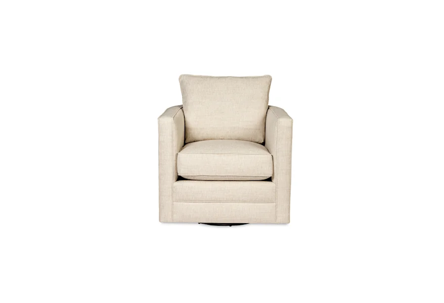 018410 Swivel Chair by Hickorycraft at Howell Furniture