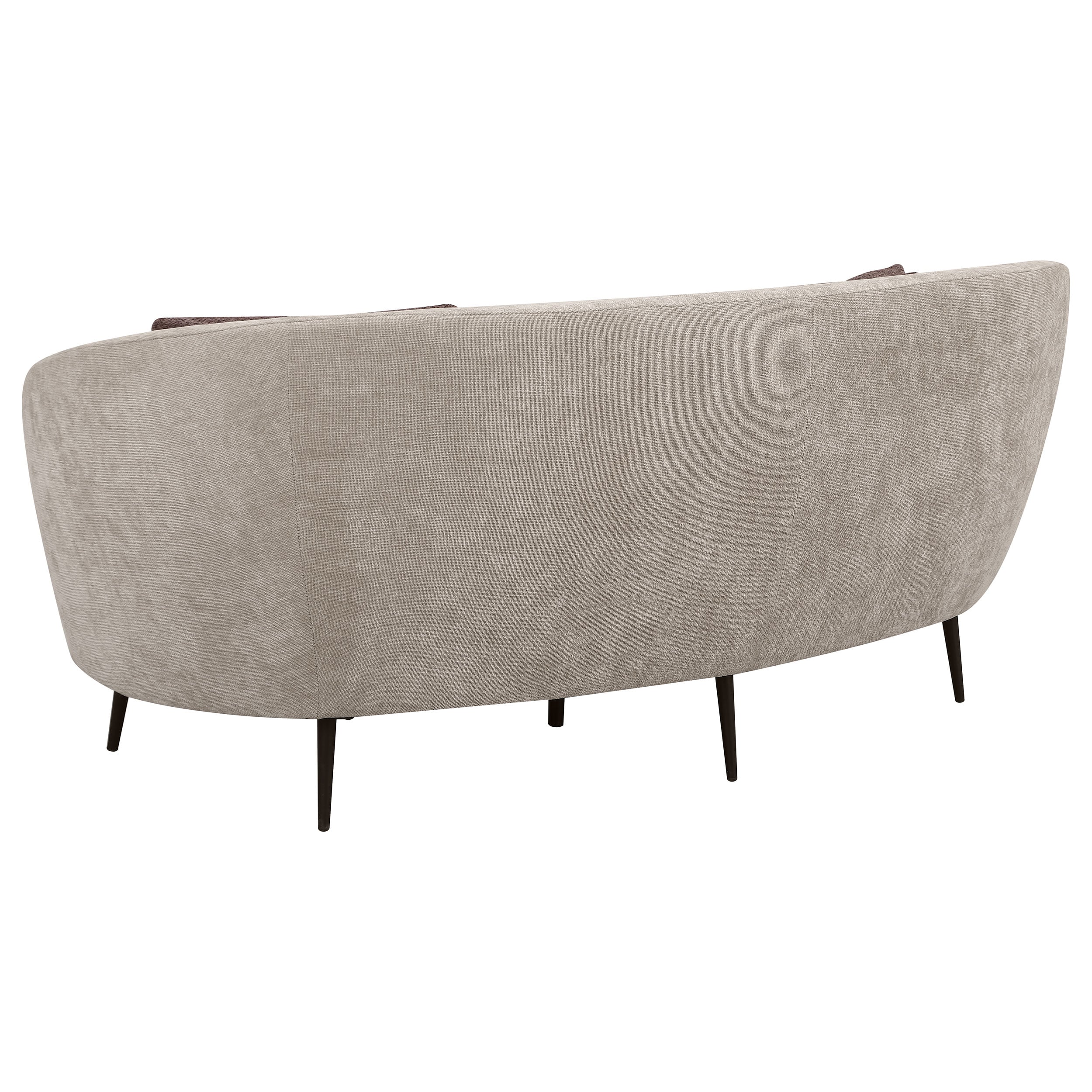 Coaster Ellorie Channel Back Curved Loveseat