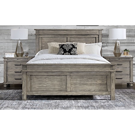 King Panel Bed