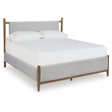 California King Upholstered Bed