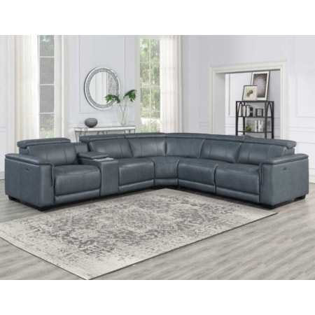 Power Reclining Sectional