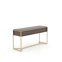 Contemporary Buffet with Gold Finish Accents