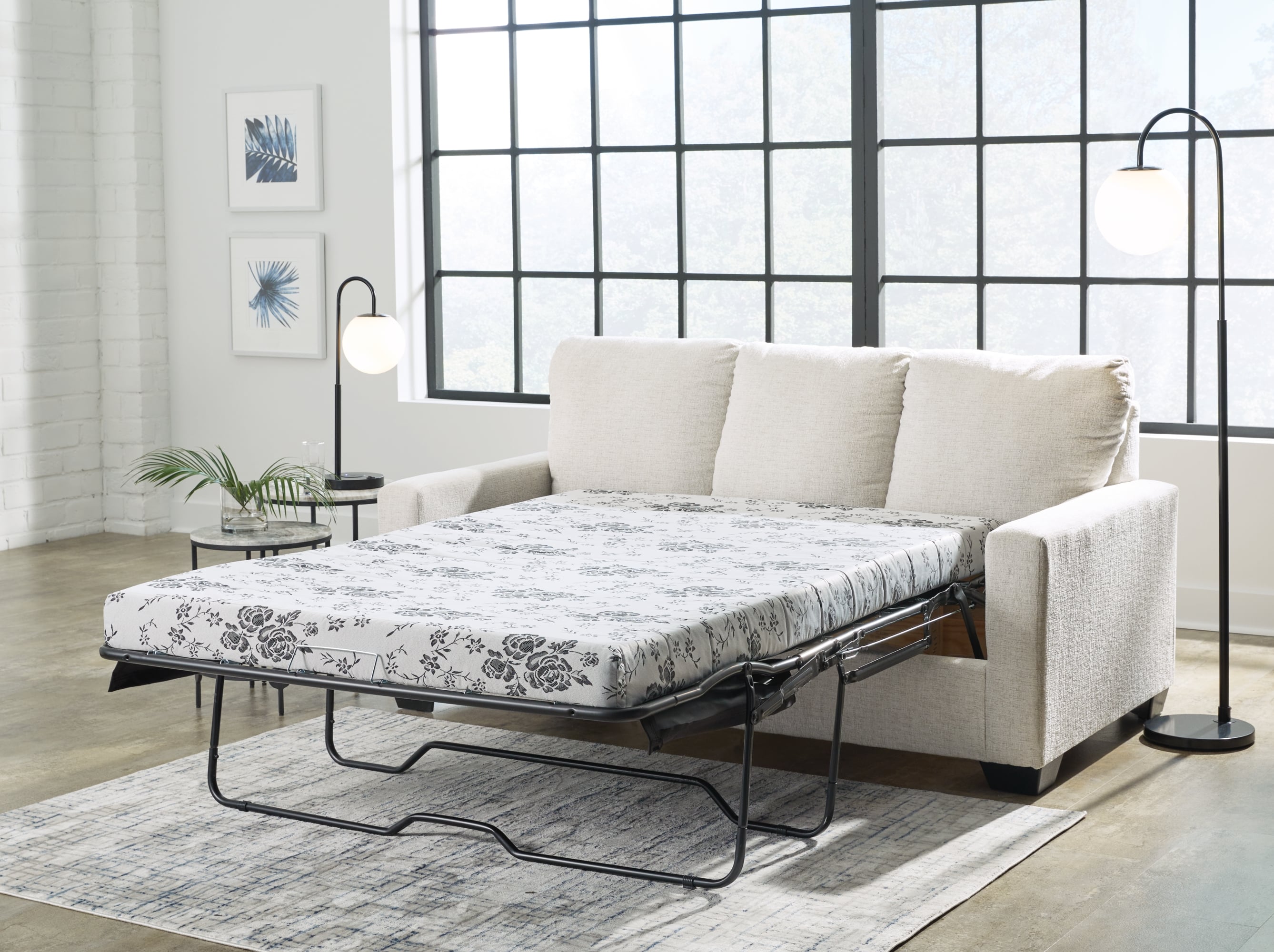 Ashley Signature Design Rannis 5360339 Contemporary Queen Sleeper Sofa ...