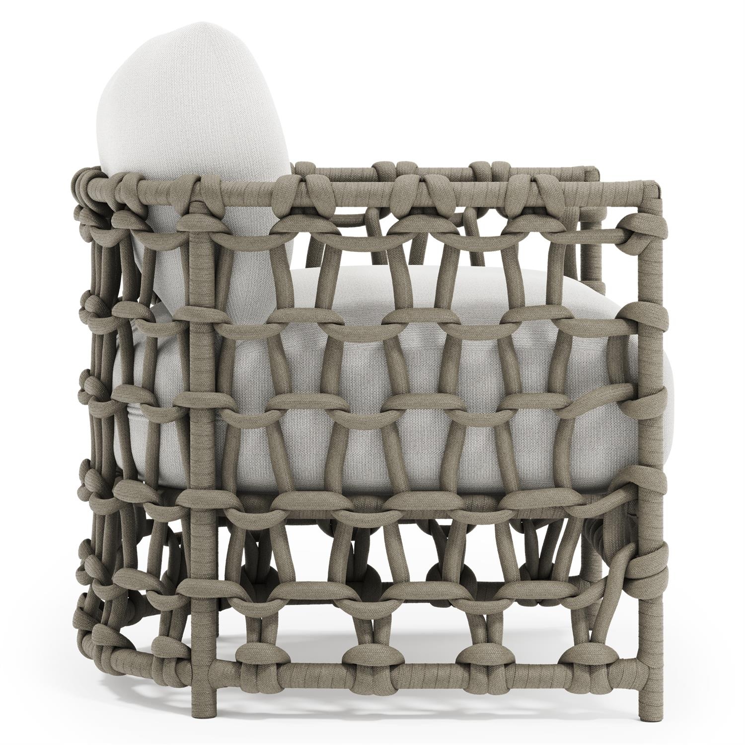 Open-Weave Outdoor Club Chair