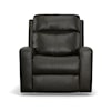 Flexsteel Knox Power Headrest Gliding Recliner