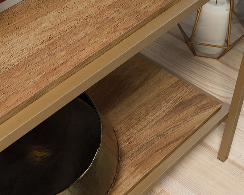 International Lux Metal Frame Bookcase