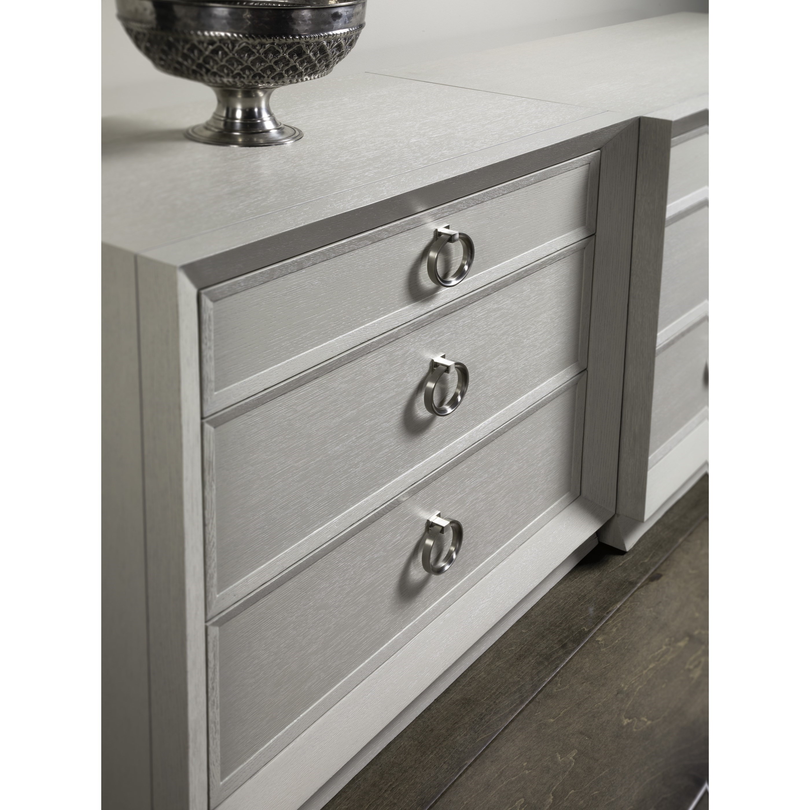 Artistica Zeitgeist White Drawer Hall Chest