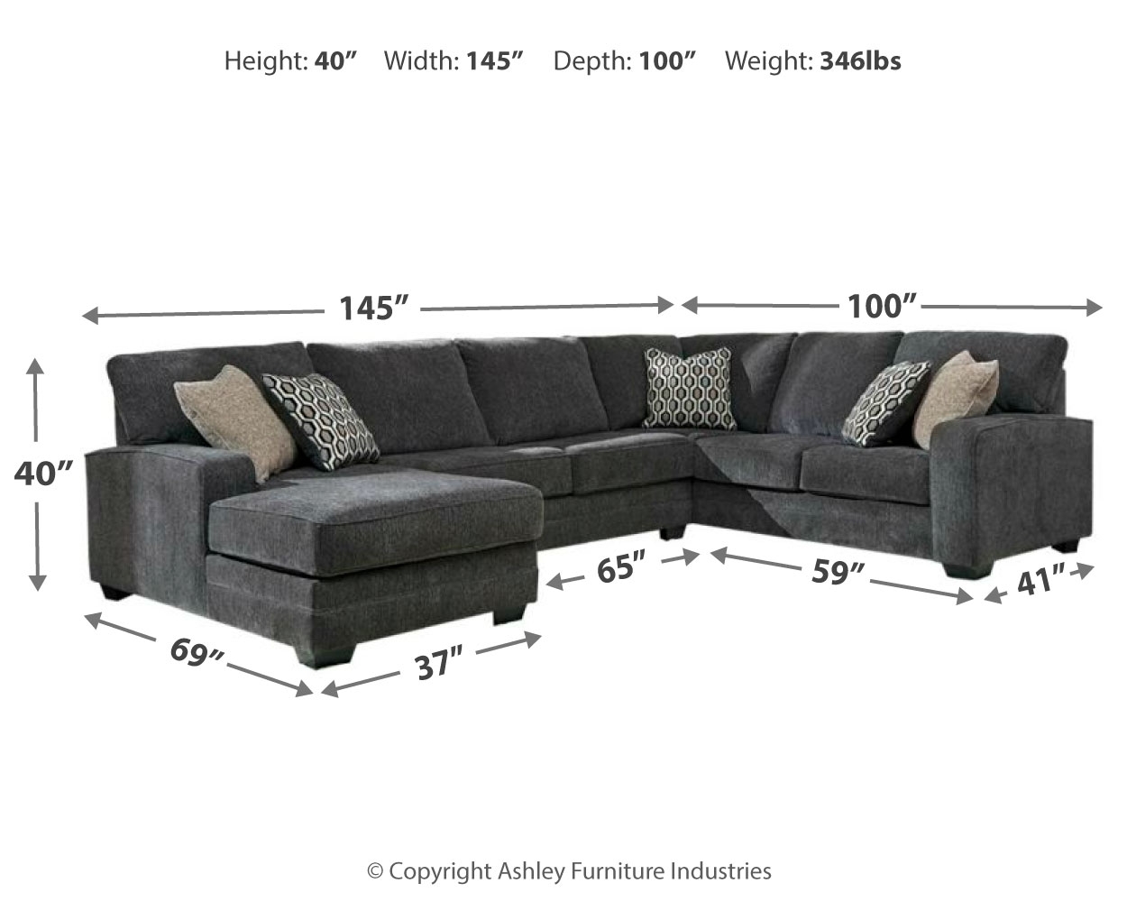 Sectional With Chaise