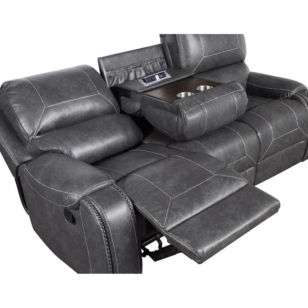 Steve Silver Keily Manual Motion Recliner Sofa