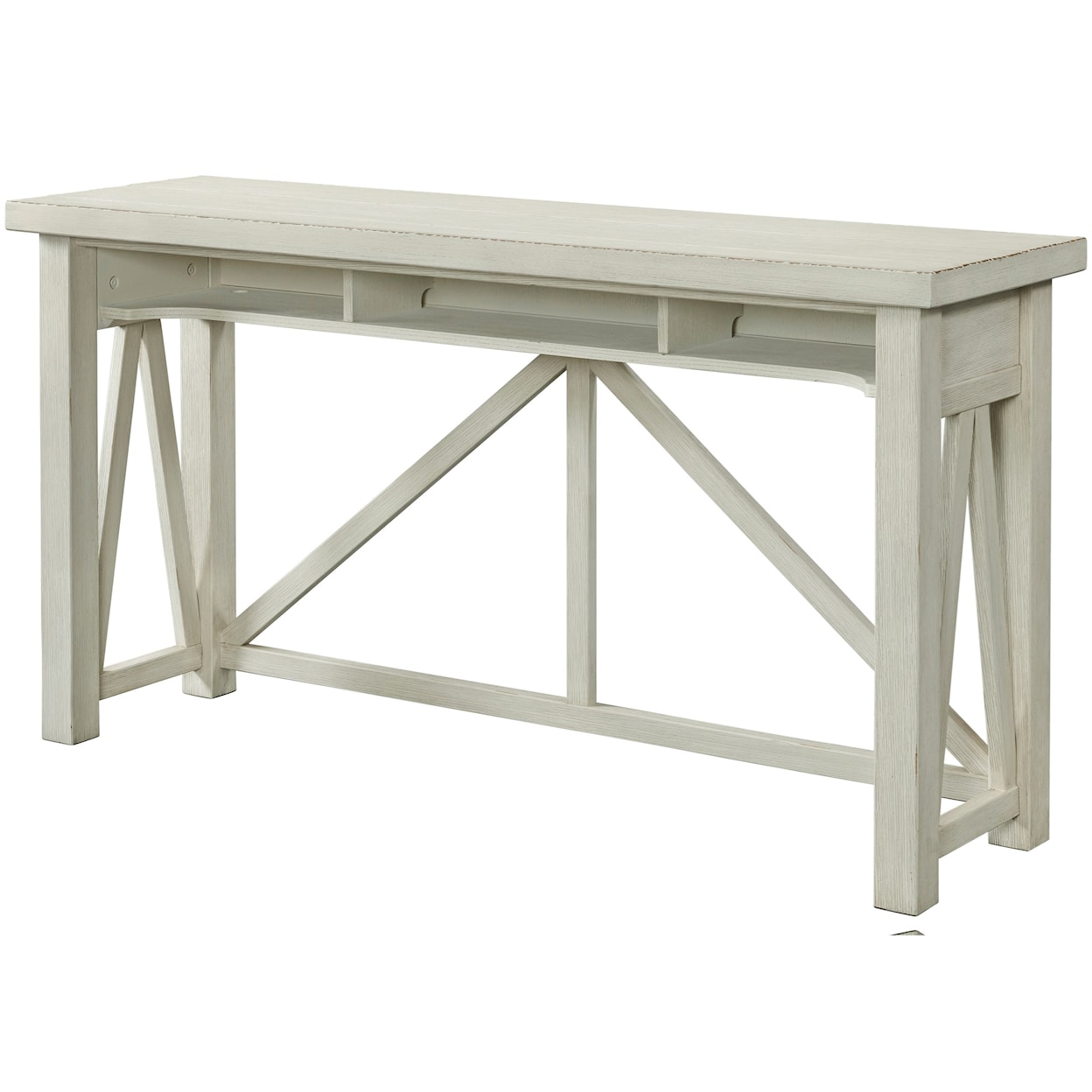 Riverside Furniture Aberdeen Sofa Table with Stools