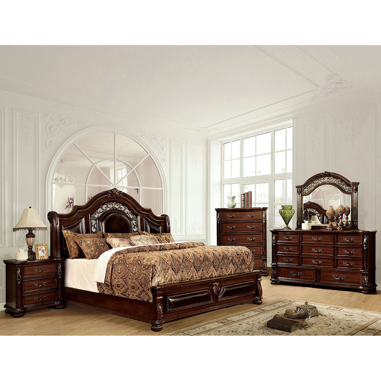 Furniture of America Flandreau Queen Bedroom Set
