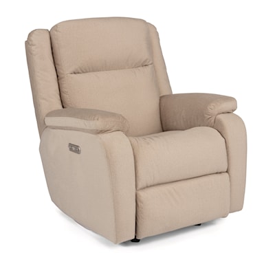 Flexsteel Magnus Power Rocking Recliner with Power Headrest