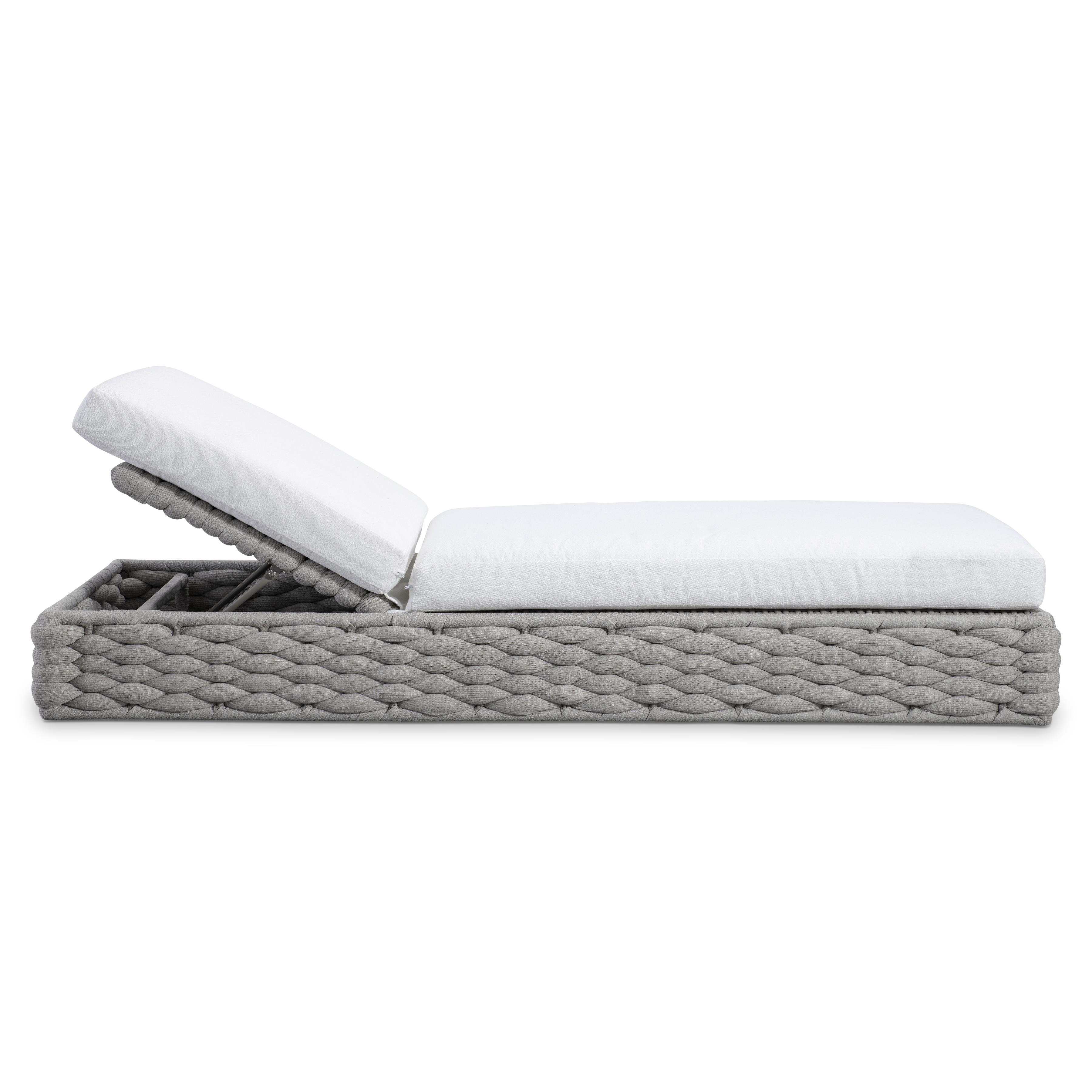Bernhardt Bernhardt Exteriors Adjustable Woven Outdoor Chaise