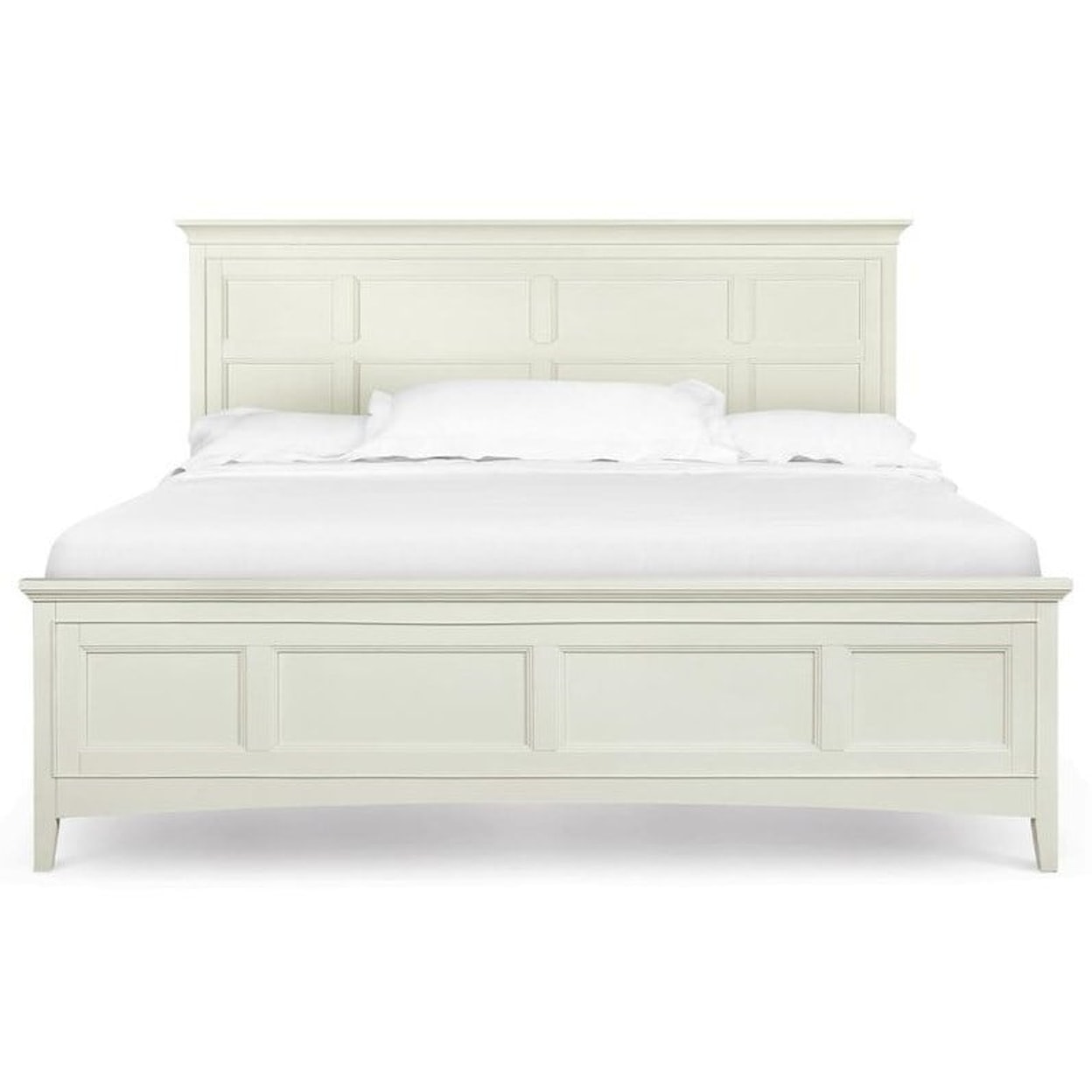 Magnussen Home Kentwood Bedroom California King Panel Bed with Storage Rails