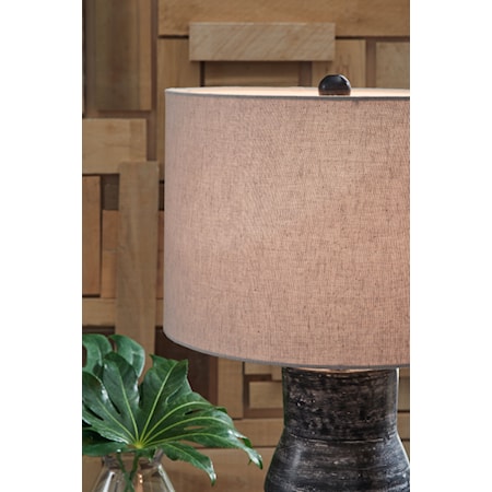 Terracotta Table Lamp