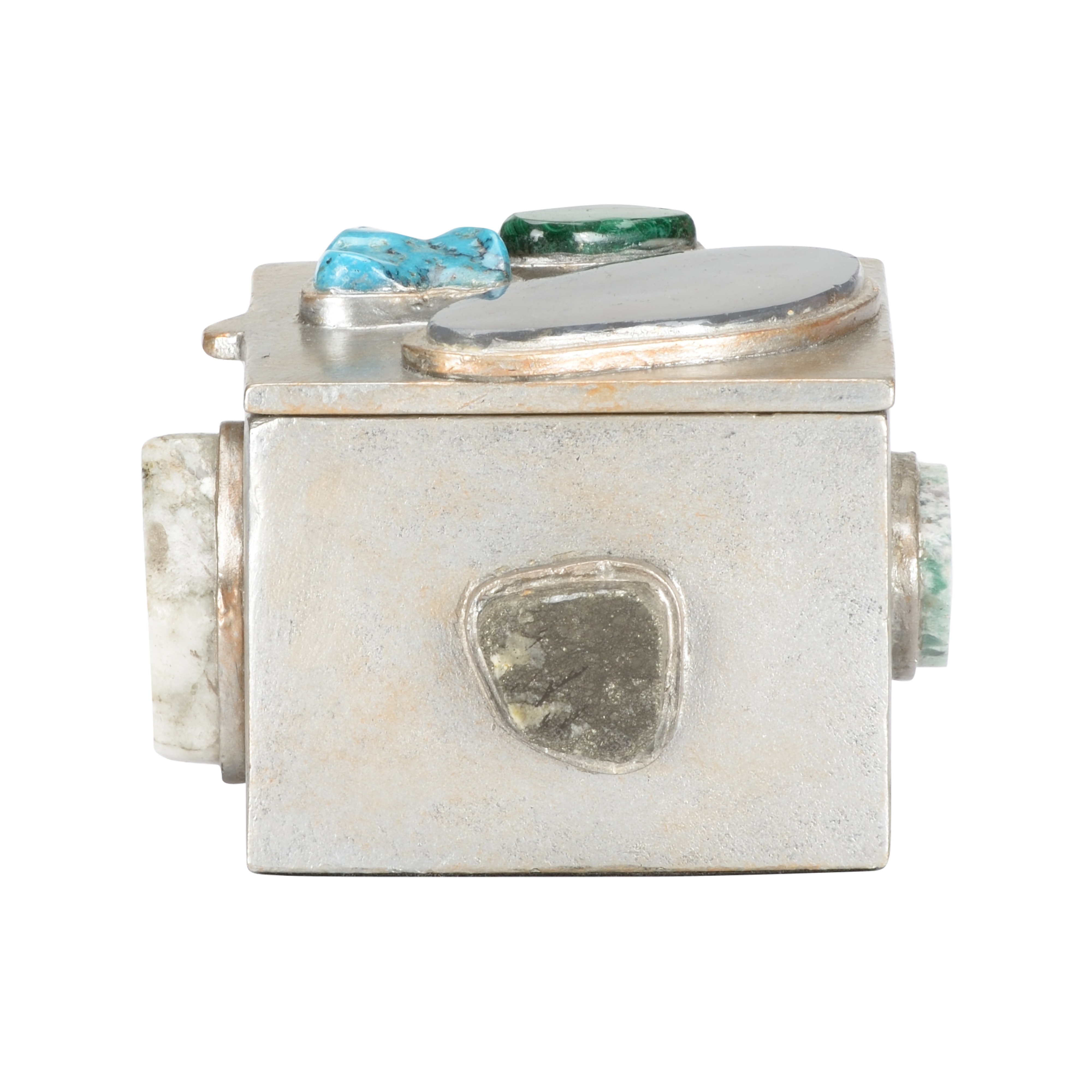 Chelsea House Chelsea House Misc Caribbean Gold Jewelry Box-Square (Lg)